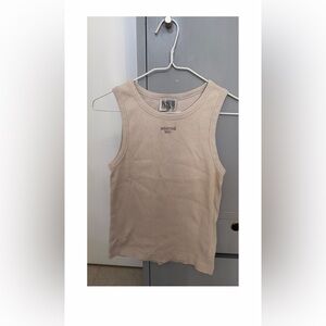 Martine Francois Girbaud Beige Tank Top